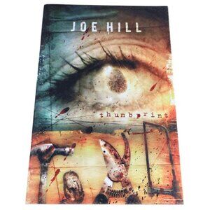 Thumbprint Joe Hill 2008 Hardcover Chapbook First Edition Subterranean Press